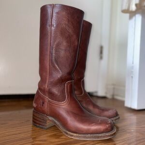 Frye Campus 14L Garnet size 9